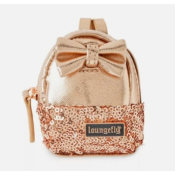 Disney Other - New Disney Loungefly nuiMOs Rose Gold Backpack